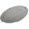 Billet Aluminum Fuel Fill Door Oval - image 1