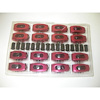 R3015 Full Roller Rocker Arms, BBC Aluminum – Red - image 1