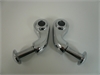 LOWER SHOCK MOUNTS - CHROME - image 1
