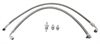 EARLY GM POWER STEERING HOSE KIT-BRAIDED - image 1