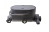 ALUM MASTER CYLINDER 1 BORE 4 PORTS SMOOTH TOP BLACK FINISHED - image 1