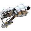 POWER BRAKE BOOSTER KIT-7 DUAL CHROME - image 1