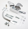 R3835 Passenger Side A/C Bracket, SBC OEM Style – Chrome