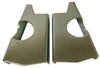 ANGLED BRAKE BOOSTER MOUTING BRACKERTS- ZINC FINISH - image 1