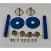Aluminum Hood Pin Kit 3/16" Hair Pin - image 1
