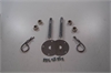 Aluminum Hood Pin Kit 3/16" Hair Pin - image 1