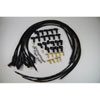 SPARK PLUG WIRE SET BLACK BOOTS 135 DEG 8MM - image 1