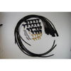 SPARK PLUG WIRE SET BLACK BOOTS 180 DEG 8MM - image 1