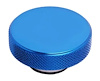R5010BLU Aluminum Radiator Cap [16 lb., Plain Top, Blue] - image 1