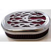 Oval Super Flow Filter Air Cleaner Kit With Pre-Oiled Washable Element - image 1
