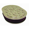 Aluminum Oval Air Cleaner Set 12" x 2" - image 1