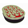 Aluminum Oval Air Cleaner Set 12" x 2" - image 1
