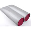 Plain Aluminum Shotgun Hood Scoop Paper Filter Element - image 2