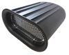 Hilborn Style Aluminum Mini Hood Scoop Single Quad - image 1