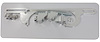 R5455 Throttle Cable Bracket, Billet 4150 Carburetor – Silver - image 1