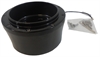 BLACK ALUMINUM GM 1967-94 STEERING ADAPTOR - image 1