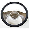 R5605A Steering Wheel, 14″ Billet “Wings” Style Kit – Chrome - image 1