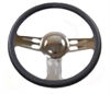 3-Slot Billet Aluminum Steering Wheel 14" Diameter - image 1