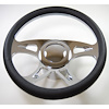 R5617A Steering Wheel, 14″ Billet “Carousel” Style Kit – Chrome - image 1
