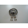 2 ALUM SWIVEL BALL FLOOR MOUNT CHROME - image 1