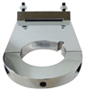 Steering Column Drop Mount, 4 1/2 in. Drop, For Keyed Columns - Chrome - image 1