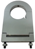 Steering Column Drop Mount, 3 1/2 in. Drop, For Keyed Columns - Chrome - image 1