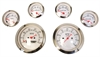6 PC GAUGE WITH MECHANICAL SPEEDOMETER - image 1