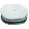 Aluminum Oval Air Cleaner Set 12" x 2"