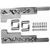 Chrome Aluminum 2 Piece Wire Loom with Bracket for Early Model - Flame - image 1