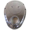 Steel 2-Piece Timing Chain Cover Small Block Chevy 283-350