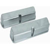 Polished Alum SB Ford Tall Valve Cover - Plain without Hole / Baffled - image 1