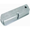 Polished Alum SB Ford Tall Valve Cover - Flame with Hole / Baffled - image 1