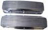Nostalgic Baffled Aluminum Finned Valve Covers 1965-95 Big Block Chevy 396-502 - image 1