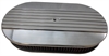 Fully Polished Aluminum Oval Air Cleaner Kit 15" x 2" - image 1