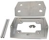 ALUM OPTIMA BATTERY TRAY GROUP STYLE 35 SMOOTH CHROME - image 1