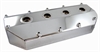 CHROME ALUM FABRICATED HEMI VALVE COVER PR - image 1
