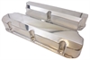 SB FORD FABRICATED VALVE COVERS WITHOUT HOLE PR - POLISHED - image 1