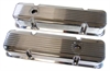 1959-77 PONTIAC V8 326-455 FABRICATED FINNED BILLET VALVE COVERS WITH OUT HOLE - image 1