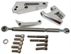 POLISHED ALUMINUM SB CHEVY ALTERNATOR BRACKET - SHORT WATER PUMP - image 1