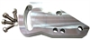 POLISHED ALUM TYPE II POWER STEERING PUMP BRACKET FIT CHEVY SB / BB DRIVER SIDE SWP - image 1