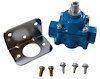 ALUM FUEL PRESSURE REGULATOR PRESSURE IS 4 TO 9 PSI - BLUE - image 1