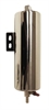 Stainless Steel Radiator Overflow Tank Length: 8" - image 1