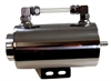 STAINLESS STEEL 3X5 OVERFLOW TANK W/ BRACKET AND 2 TUBES - image 1