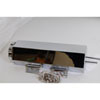 3 X 10 ALUM HEXAGON OVERFLOW TANK - CHROME - image 1