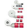Braided Steel Hose Kit Red - image 1