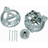 Chrome 1961-89 Chrysler Alternator Housing Kit with Pulley - image 1