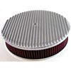 Full Finned Round Air Cleaner Set 14" x 3" - image 1