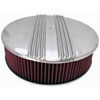 Finned Round Air Cleaner Set 14" x 3" - image 1