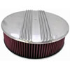 Finned Round Air Cleaner Set 14" x 4" - image 1