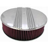 Finned Round Air Cleaner Set 14" x 4" - image 1